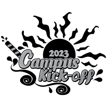 Campus Kick Off 2023 Juicy Logo Monochrome
