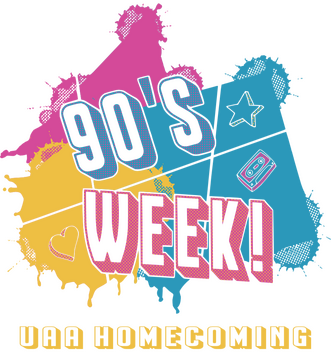 90s Week Homecoming | UAA | Vector