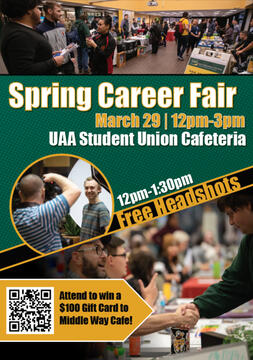 Spring Career Fair 2022 | UAA | 24 x 36 Print