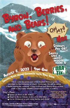 Byron, Berries, and Bears, Oh my! Hike | UAA SACP | 11x17 print