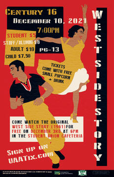 West side Story 2021 | UAA At the Movies | 11 x 17 Print