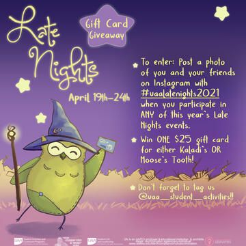 UAA Late Nights | UAA | Online Campaign