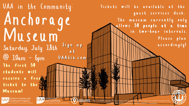 UAA in The Community: Anchorage Museum | UAA | Social Media Cover/ Vertical Screen