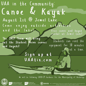 UAA in The Community: Canoe and Kayak | UAA | Social Media Square