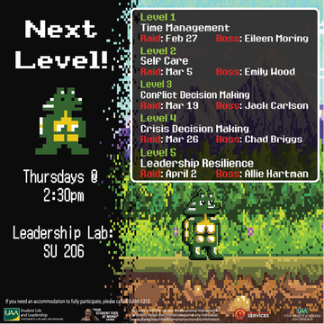 Next Level Leadership | UAA | Social Media Square