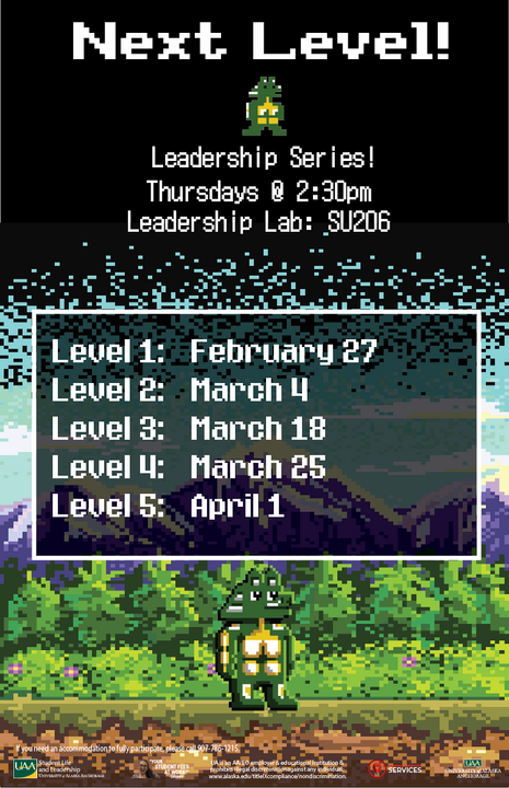 Next Level Leadership | UAA | 11 x 17 Print